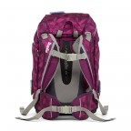 Schulranzen Pack Set 6-teilig NachtschwärmBär, Farbe: rot/weinrot, rosa/pink, Marke: Ergobag, EAN: 4057081024339, Abmessungen in cm: 25x35x22, Bild 5 von 6