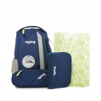 Schulranzen Pack Set 6-teilig SchlauBär, Farbe: blau/petrol, Marke: Ergobag, EAN: 4057081024278, Abmessungen in cm: 25x35x22, Bild 3 von 7