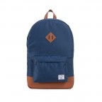 Rucksack Heritage Volumen 19 Liter Navy, Farbe: blau/petrol, Marke: Herschel, EAN: 0828432005437, Abmessungen in cm: 31x45x12, Bild 1 von 5