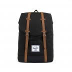 Rucksack Retreat Volumen 18 Liter Black Tan, Farbe: schwarz, Marke: Herschel, EAN: 0828432018734, Bild 1 von 5