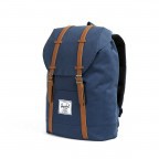 Rucksack Retreat Volumen 18 Liter Navy Tan, Farbe: blau/petrol, Marke: Herschel, EAN: 0828432018758, Bild 3 von 6