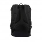 Rucksack Little America Volumen 23 Liter Black Tan Synthetic, Farbe: schwarz, Marke: Herschel, EAN: 0828432010431, Abmessungen in cm: 28x50x17, Bild 2 von 7