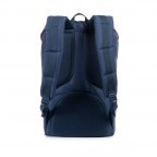 Rucksack Little America Volumen 23 Liter Navy Tan, Farbe: blau/petrol, Marke: Herschel, EAN: 0828432005932, Abmessungen in cm: 28x50x17, Bild 2 von 7