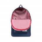 Rucksack Classic Volumen 21 Liter Navy, Farbe: blau/petrol, Marke: Herschel, EAN: 0828432005000, Abmessungen in cm: 28x45x12, Bild 4 von 4