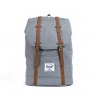 Rucksack Retreat Volumen 18 Liter Grey Tan Synthetic Leather, Farbe: grau, Marke: Herschel, EAN: 0828432018741, Bild 1 von 6