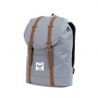 Rucksack Retreat Volumen 18 Liter Grey Tan Synthetic Leather, Farbe: grau, Marke: Herschel, EAN: 0828432018741, Bild 2 von 6