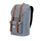 Rucksack Little America Volumen 23 Liter Grey Tan, Farbe: grau, Marke: Herschel, EAN: 0828432010448, Abmessungen in cm: 28x50x17, Bild 3 von 7