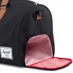 Reisetasche Novel Black Tan, Farbe: schwarz, Marke: Herschel, EAN: 0828432006540, Abmessungen in cm: 52x29x25, Bild 3 von 4