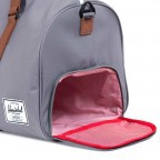 Reisetasche Novel Grey Tan, Farbe: grau, Marke: Herschel, EAN: 0828432006557, Abmessungen in cm: 52x29x25, Bild 4 von 4