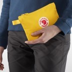 Kosmetiktasche Kånken Gear Pocket Warm Yellow, Farbe: gelb, Marke: Fjällräven, EAN: 7323450634995, Abmessungen in cm: 21x14x0.5, Bild 3 von 3