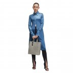 Handtasche Paper Bag Tote M Waxy Kroko Titan, Farbe: grau, Marke: Liebeskind Berlin, EAN: 4064657019224, Abmessungen in cm: 29x35x14.5, Bild 3 von 5