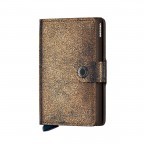 Geldbörse Miniwallet Glamour Bronze, Farbe: braun, Marke: Secrid, Abmessungen in cm: 6.8x10.2x2.1, Bild 1 von 3