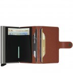 Geldbörse Miniwallet Crisple Caramel, Farbe: cognac, Marke: Secrid, EAN: 8718215282136, Abmessungen in cm: 6.8x10.2x1.6, Bild 2 von 3