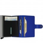 Geldbörse Miniwallet Crisple Cobalt, Farbe: blau/petrol, Marke: Secrid, Abmessungen in cm: 6.8x10.2x1.6, Bild 2 von 3