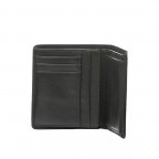 Geldbörse pocket 113 Black, Farbe: schwarz, Marke: Bree, EAN: 4038671117860, Abmessungen in cm: 11x12x2, Bild 2 von 2