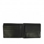 Geldbörse pocket 114 Black, Farbe: schwarz, Marke: Bree, EAN: 4038671017856, Abmessungen in cm: 12.5x9.5x2.5, Bild 2 von 2