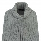 Poncho / Pullover Bobbi M Grey, Farbe: grau, Marke: Rino & Pelle, Bild 2 von 2