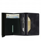 Geldbörse Slimwallet Vintage Black, Farbe: schwarz, Marke: Secrid, EAN: 8718215283980, Abmessungen in cm: 6.8x10.2x1.6, Bild 2 von 6