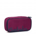 Schlamperbox Pure Purple, Farbe: rot/weinrot, Marke: Satch, EAN: 4057081005444, Abmessungen in cm: 22x6x10, Bild 1 von 5