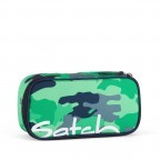 Schlamperbox Grün Grau Camouflage, Farbe: grün/oliv, Marke: Satch, EAN: 4057081005420, Abmessungen in cm: 22x6x10, Bild 1 von 3
