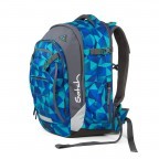 Rucksack Match Mint Crush, Farbe: anthrazit, blau/petrol, Marke: Satch, EAN: 4057081012541, Bild 2 von 5