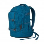 Rucksack Pack Canny Petrol Meliert, Farbe: blau/petrol, Marke: Satch, EAN: 4057081012503, Abmessungen in cm: 30x45x22, Bild 2 von 14