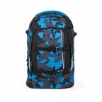 Rucksack Pack Blue Triangle, Farbe: schwarz, blau/petrol, Marke: Satch, EAN: 4057081072255, Abmessungen in cm: 30x45x22, Bild 1 von 11