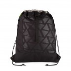 Sportbeutel Black Triad, Farbe: schwarz, Marke: Satch, EAN: 4057081005697, Abmessungen in cm: 33x44x1, Bild 2 von 5