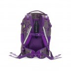 Rucksack Pack Lila Grau Floral Bloomy Baby, Farbe: flieder/lila, Marke: Satch, EAN: 4057081001446, Abmessungen in cm: 30x45x22, Bild 3 von 13