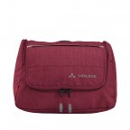 Kulturbeutel Washpool-M 12653 Red, Farbe: rot/weinrot, Marke: Vaude, EAN: 4052285509088, Abmessungen in cm: 28x15x21, Bild 1 von 3